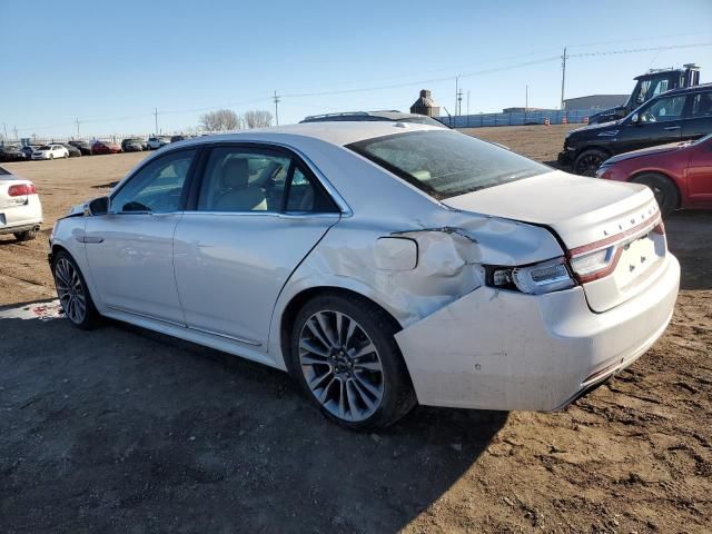 2017 Lincoln Continental Select