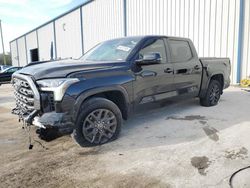 Salvage cars for sale at Apopka, FL auction: 2023 Toyota Tundra Crewmax Platinum