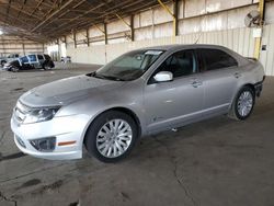 Salvage cars for sale at Phoenix, AZ auction: 2011 Ford Fusion Hybrid