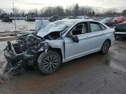 Salvage cars for sale at Chalfont, PA auction: 2019 Volkswagen Jetta SEL