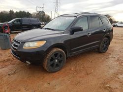 Salvage cars for sale at China Grove, NC auction: 2009 Hyundai Santa FE SE