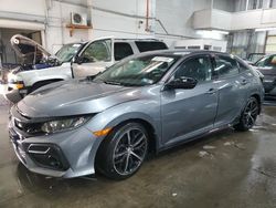 Salvage cars for sale at Littleton, CO auction: 2021 Honda Civic Sport