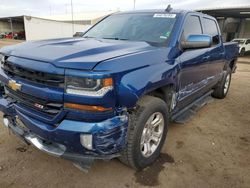 Salvage cars for sale at Brighton, CO auction: 2017 Chevrolet Silverado K1500 LT