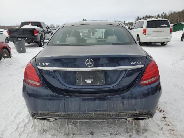 2016 Mercedes-Benz C 300 4matic