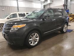 Salvage cars for sale at Casper, WY auction: 2013 Ford Explorer Limited