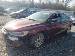 Buy Salvage Cars For Sale now at auction: 2015 Chrysler 200 Limited