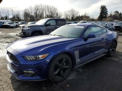 Salvage cars for sale at Portland, OR auction: 2015 Ford Mustang