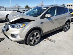 Salvage cars for sale at Littleton, CO auction: 2018 Ford Escape Titanium