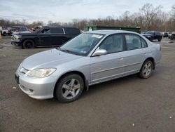 Honda Civic salvage cars for sale: 2004 Honda Civic EX