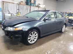 Salvage cars for sale at Elgin, IL auction: 2006 Acura TSX