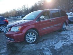 Salvage cars for sale at Marlboro, NY auction: 2012 Chrysler Town & Country Touring L