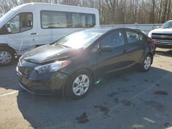 Salvage cars for sale at Glassboro, NJ auction: 2016 KIA Forte LX