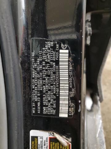 2012 Toyota Camry Base