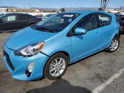 Salvage cars for sale at Van Nuys, CA auction: 2015 Toyota Prius C