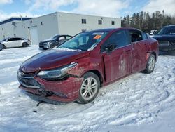 Chevrolet Vehiculos salvage en venta: 2017 Chevrolet Cruze LT