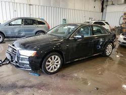 Salvage cars for sale at Franklin, WI auction: 2015 Audi A4 Premium