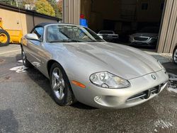 Salvage cars for sale at Mendon, MA auction: 1999 Jaguar XK8