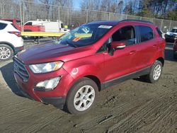 Salvage cars for sale at Waldorf, MD auction: 2018 Ford Ecosport SE