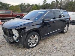 Salvage cars for sale at Houston, TX auction: 2021 Chevrolet Traverse High Country