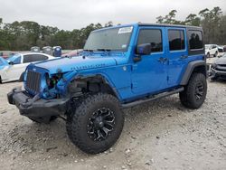 Jeep Wrangler Unlimited Rubicon salvage cars for sale: 2015 Jeep Wrangler Unlimited Rubicon