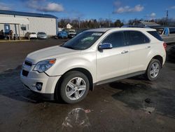 Salvage cars for sale from Copart Pennsburg, PA: 2015 Chevrolet Equinox LTZ