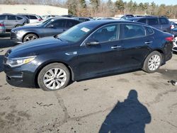 Salvage cars for sale at Exeter, RI auction: 2018 KIA Optima LX