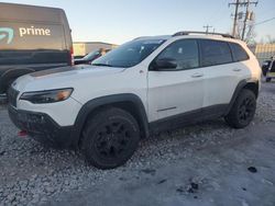 Salvage cars for sale at Wayland, MI auction: 2021 Jeep Cherokee Trailhawk