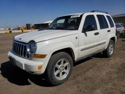 Salvage cars for sale at Brighton, CO auction: 2006 Jeep Liberty Limited