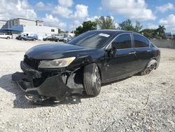 Salvage cars for sale at Opa Locka, FL auction: 2017 Honda Accord EX