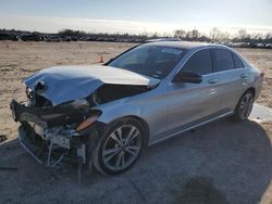 Salvage cars for sale at Houston, TX auction: 2018 Mercedes-Benz C300