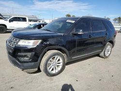 Ford salvage cars for sale: 2017 Ford Explorer XLT