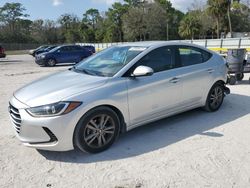 Hyundai salvage cars for sale: 2018 Hyundai Elantra SEL