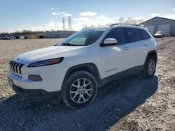 Salvage cars for sale at Barberton, OH auction: 2014 Jeep Cherokee Latitude