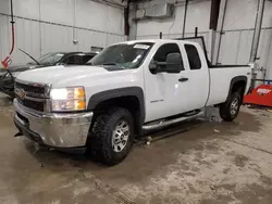 Salvage cars for sale at Franklin, WI auction: 2012 Chevrolet Silverado K2500 Heavy Duty