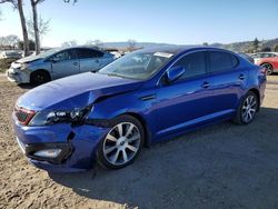 Salvage cars for sale at San Martin, CA auction: 2013 KIA Optima SX