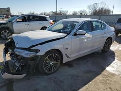 Salvage cars for sale at Wilmer, TX auction: 2023 BMW 530E