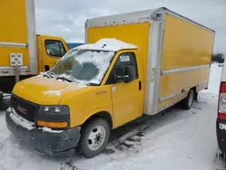 Salvage trucks for sale at Woodhaven, MI auction: 2019 GMC Savana Cutaway G3500