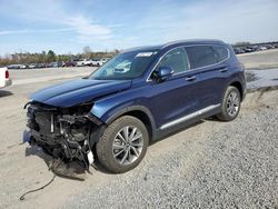 Salvage cars for sale at Lumberton, NC auction: 2020 Hyundai Santa FE SEL