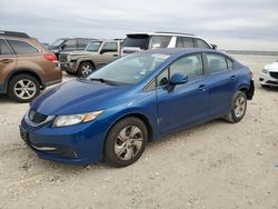 Honda salvage cars for sale: 2013 Honda Civic LX