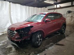 Salvage cars for sale at Ebensburg, PA auction: 2018 Hyundai Tucson Value