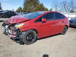 Toyota salvage cars for sale: 2013 Toyota Prius