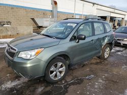 Salvage cars for sale at New Britain, CT auction: 2016 Subaru Forester 2.5I