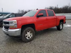 Salvage trucks for sale at Memphis, TN auction: 2017 Chevrolet Silverado K1500 LT