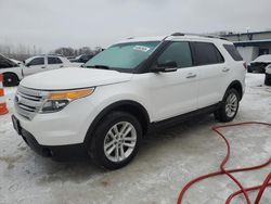 Salvage cars for sale at Wayland, MI auction: 2013 Ford Explorer XLT