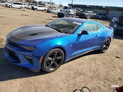 Salvage cars for sale at Colorado Springs, CO auction: 2017 Chevrolet Camaro SS