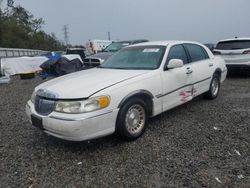 Lincoln Town car salvage cars for sale: 1999 Lincoln Town Car Executive