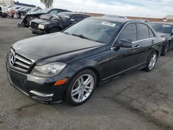 Salvage cars for sale at North Las Vegas, NV auction: 2014 Mercedes-Benz C 250