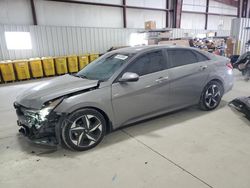 Salvage cars for sale at Haslet, TX auction: 2023 Hyundai Elantra Limited