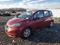 Salvage cars for sale at Assonet, MA auction: 2017 Nissan Versa Note S