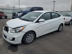 Salvage cars for sale at Magna, UT auction: 2015 Hyundai Accent GLS